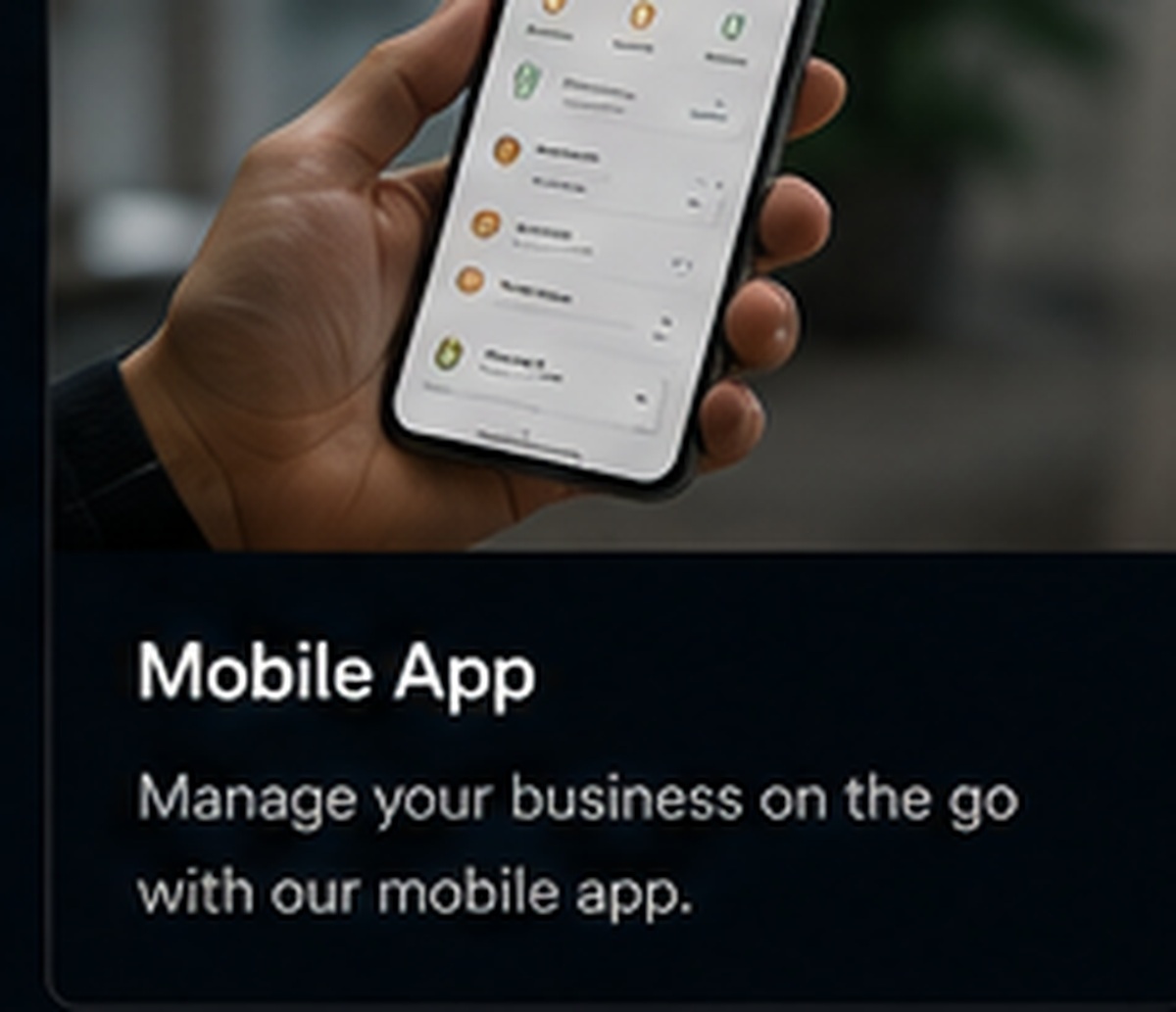 Custom mobile application
